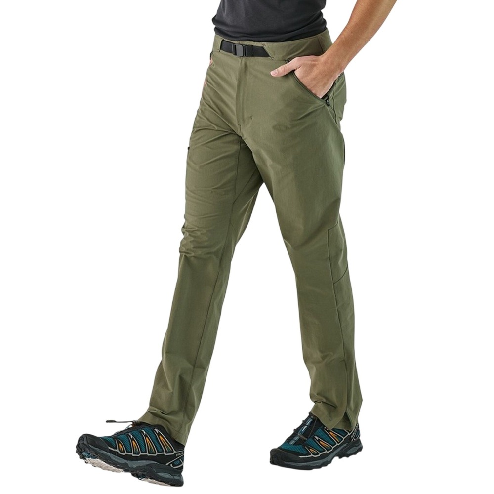 Patagonia Men's Causey Pike Industrial Green‎ Pants NWT 38 x 32